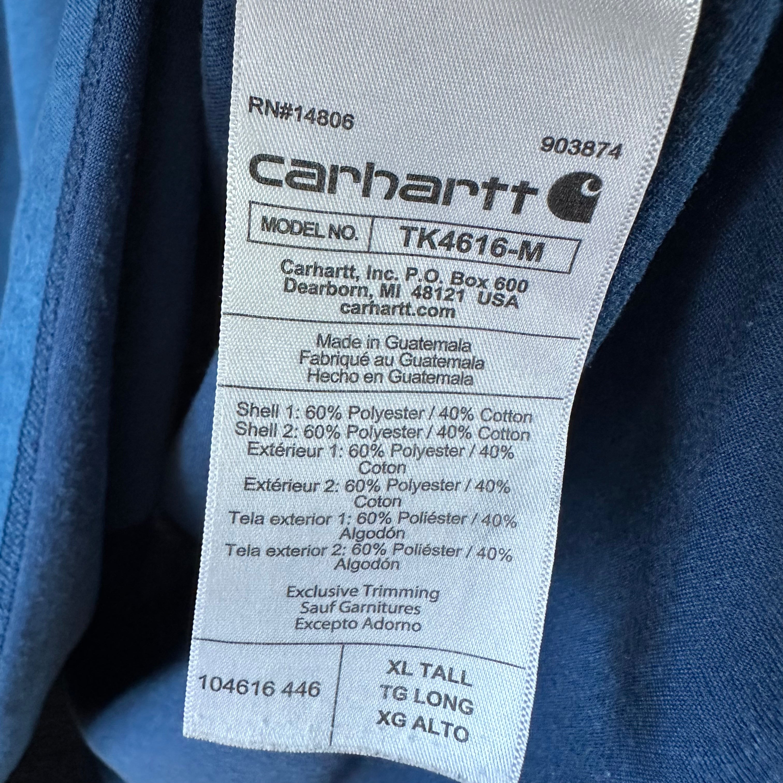 Carhartt Men's XL Tall S/S T-Shirt