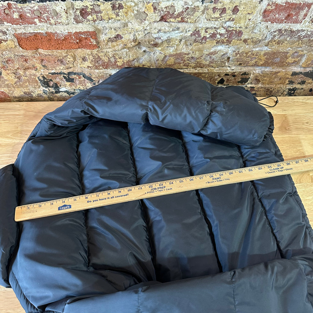 Columbia Men's Duck Down Puffer Jacket Black Full Zip