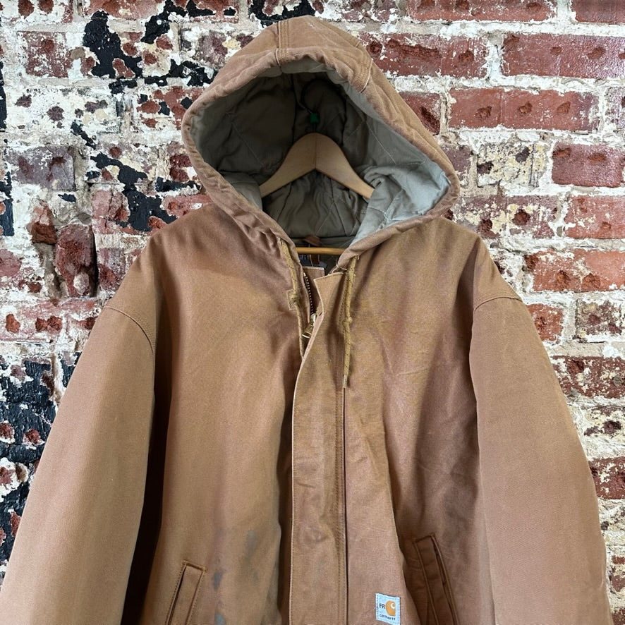 Carhartt FR Brown Jacket Mens XL