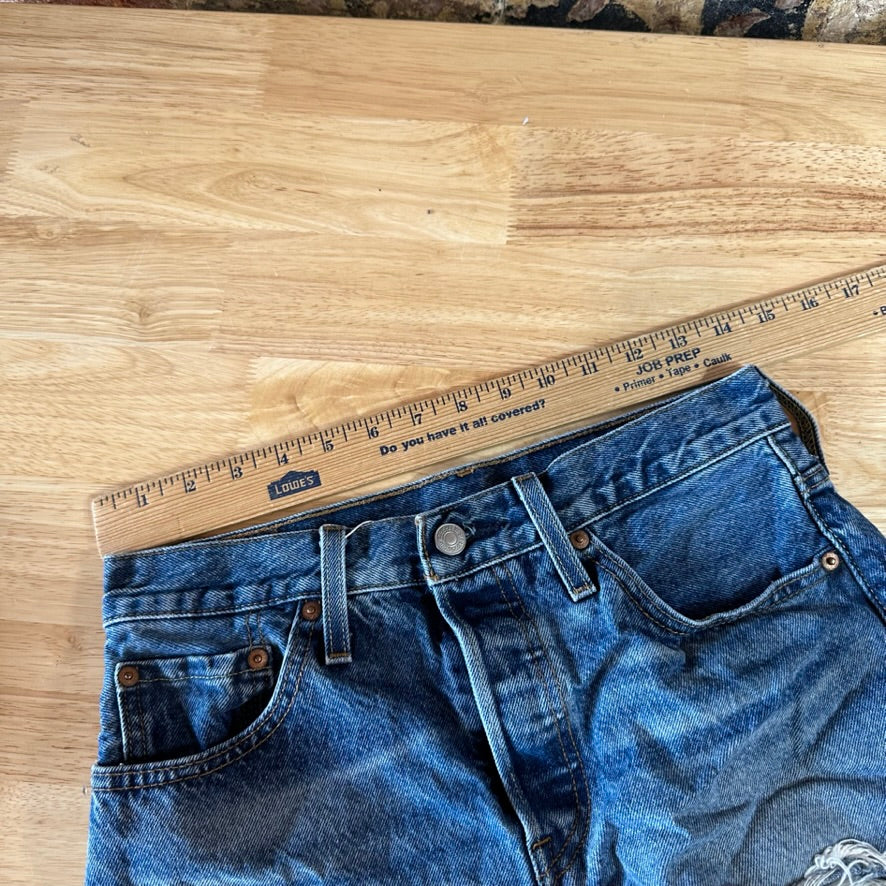 Levi's Cut off Jean Shorts Womens 27