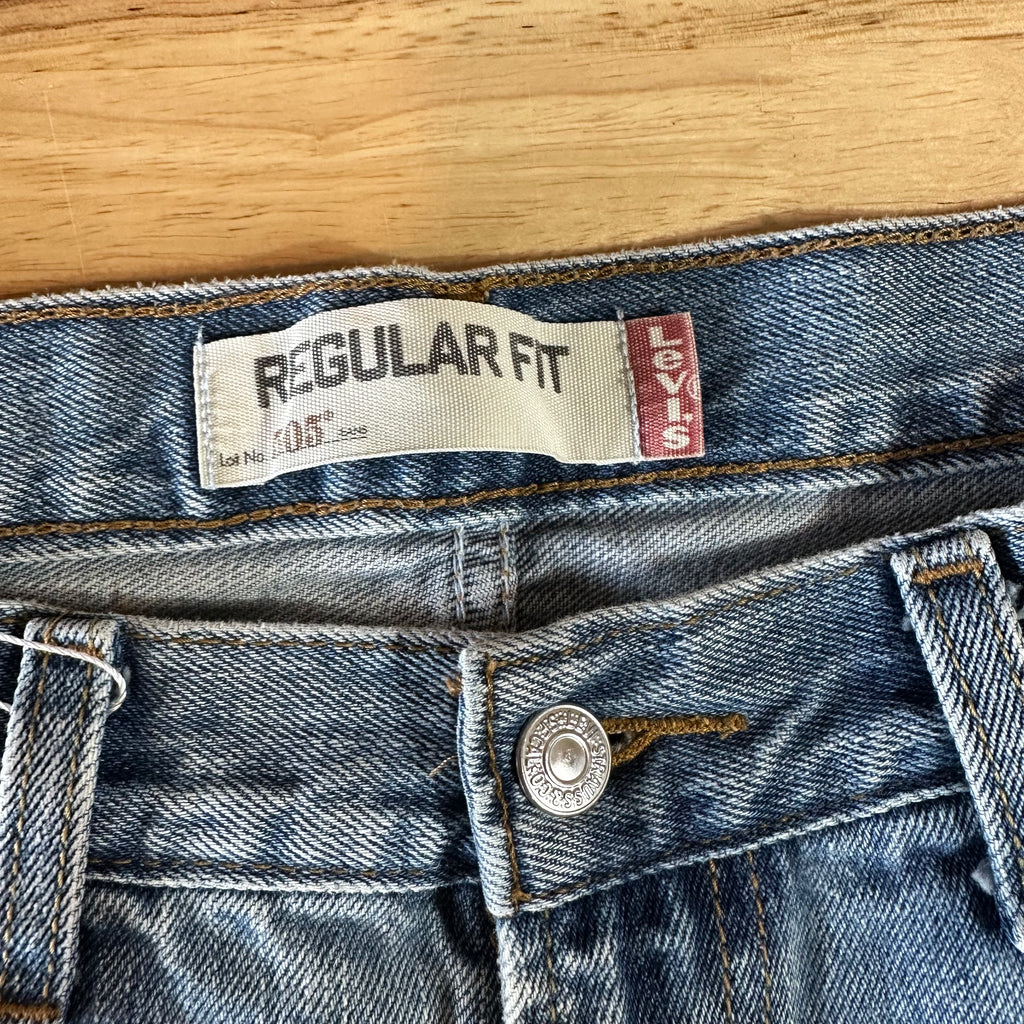 Levi's 505 Mens 33x30 Blue Jeans