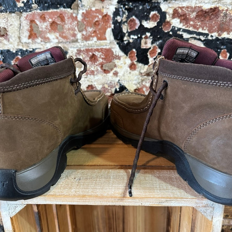 Ariat Womens Work Boots Size 8.5 B Brown Lace Up