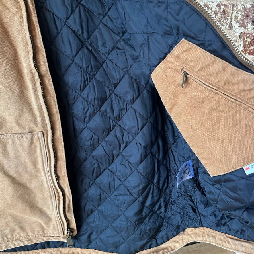 Carhartt Brown Vest Mens Large