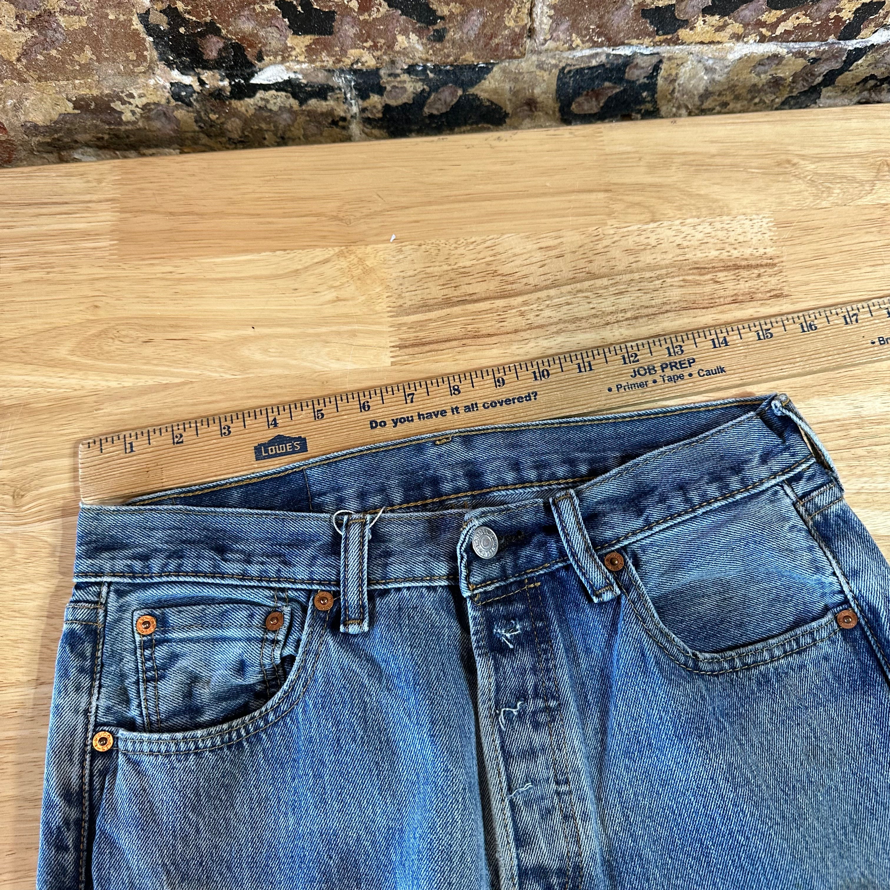 Levi's 501 Mens 30x34 Blue Jeans