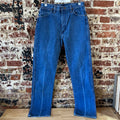 Wrangler Mens 33x36 Blue Jeans