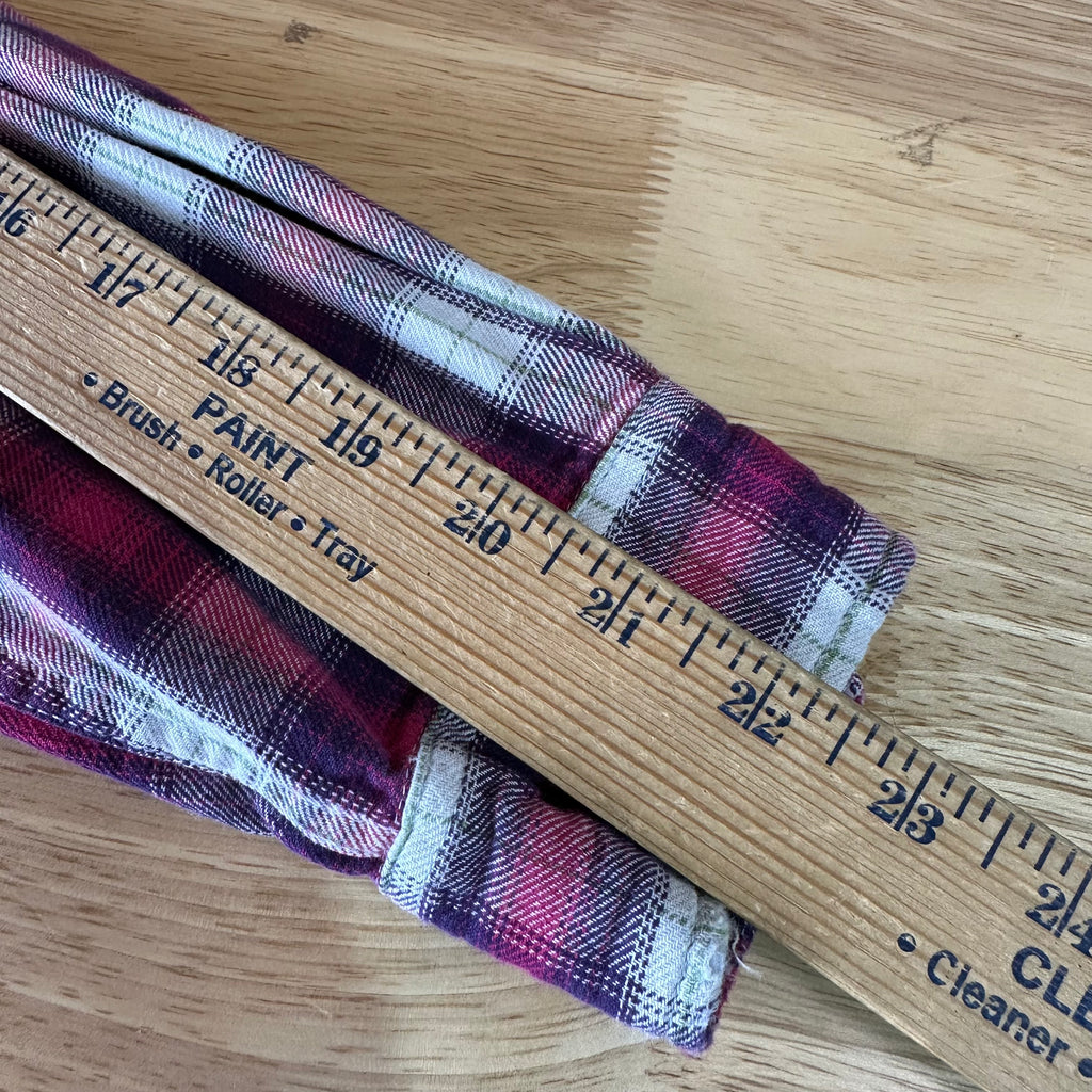 Carhartt Womens XL Button Up Flannel Shirt Pink Purple Plaid long sleeve