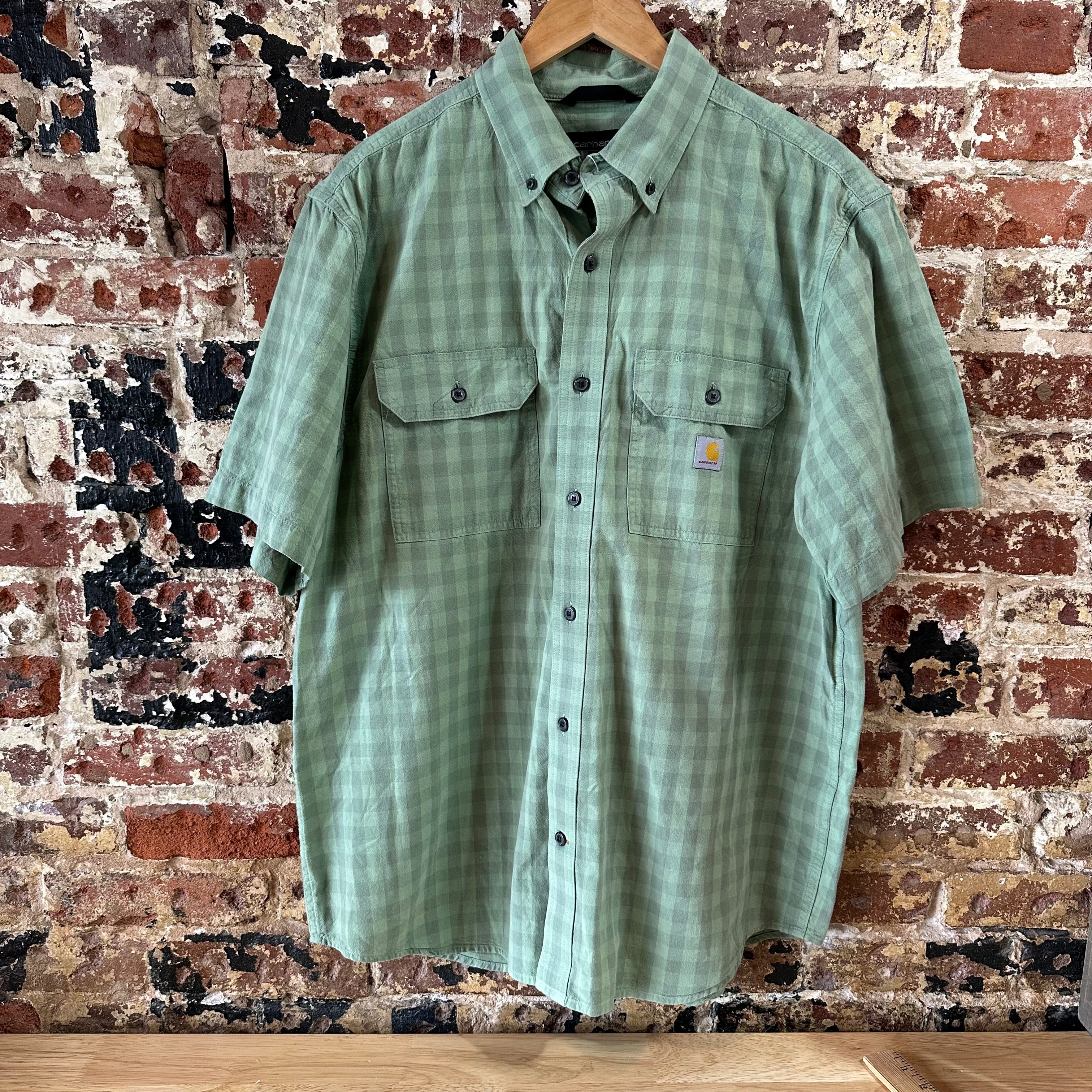 Carhartt Mens Large Button Up Shirt