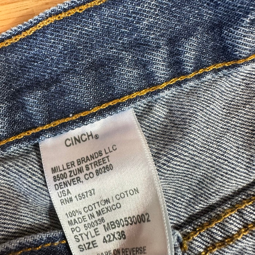 Cinch Mens 42x36 Jeans