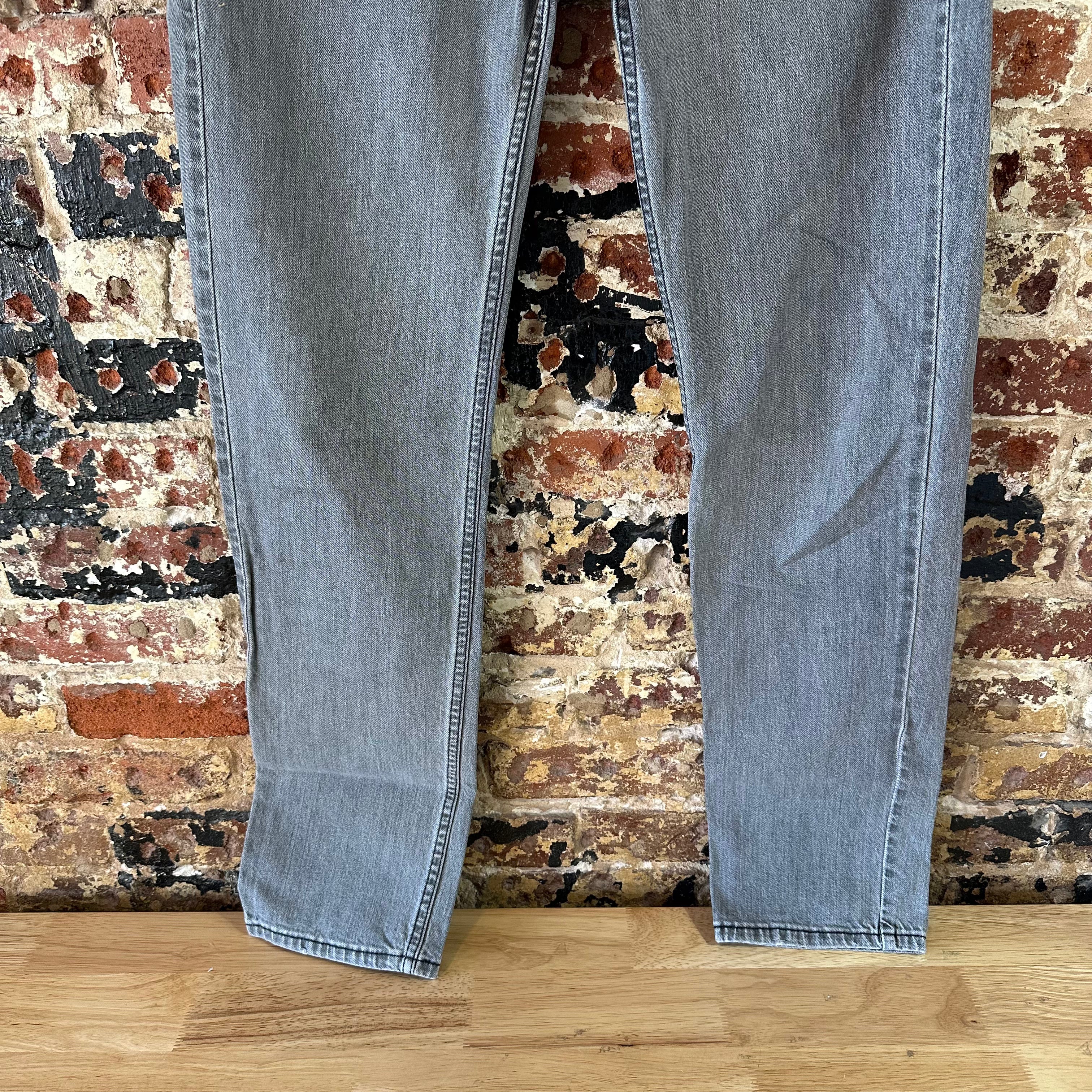 Levi's 514 Slim Straight Gray Jeans Mens 32x34