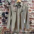 VTG Karman Mens Medium Western Fringe Shirt
