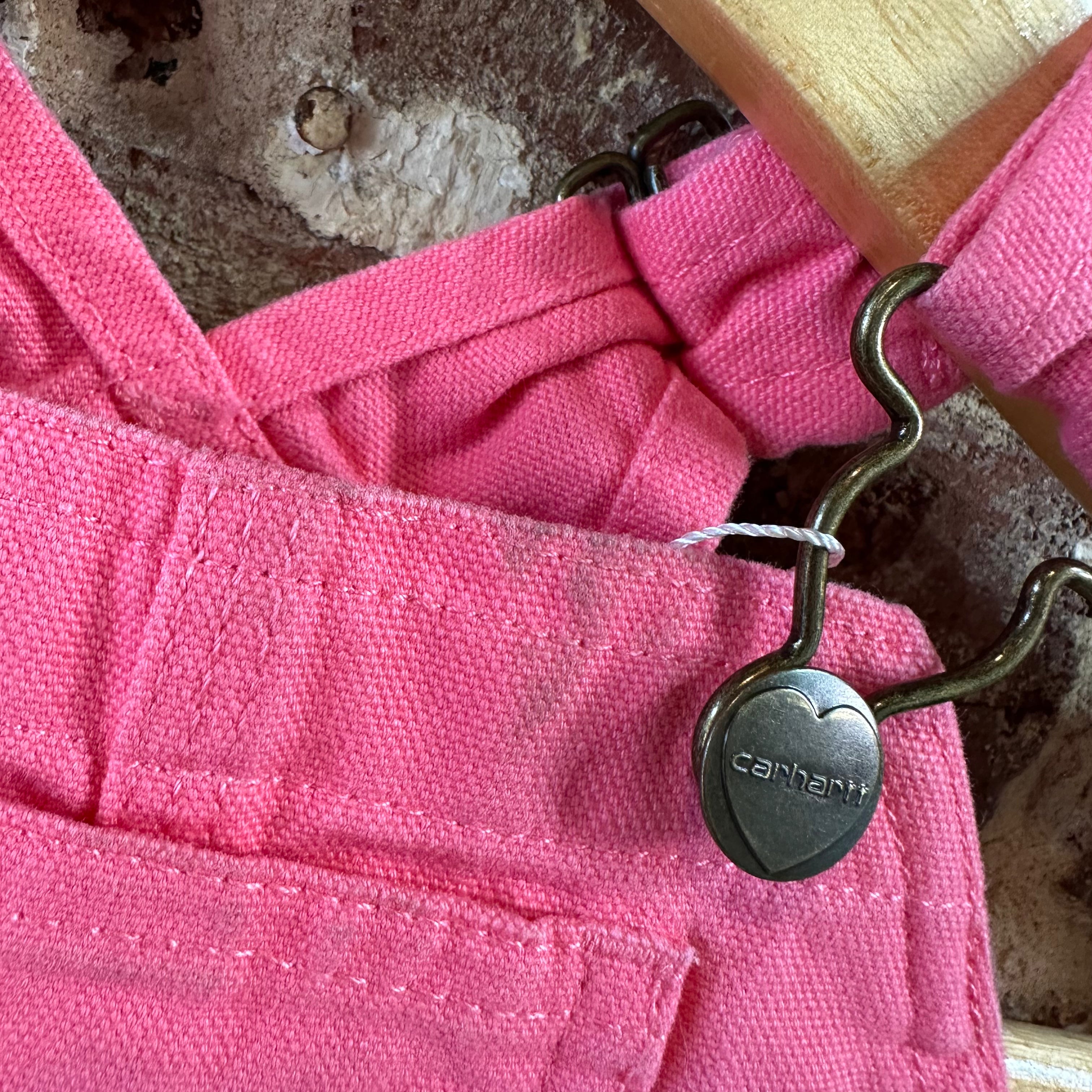 Carhartt Girls 6M Pink Bibs