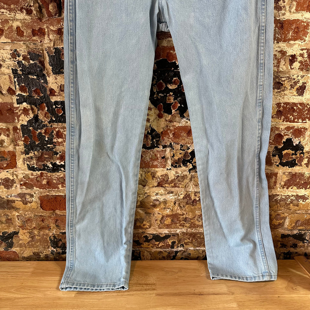 Wrangler Mens 34x34 Light Blue Jeans