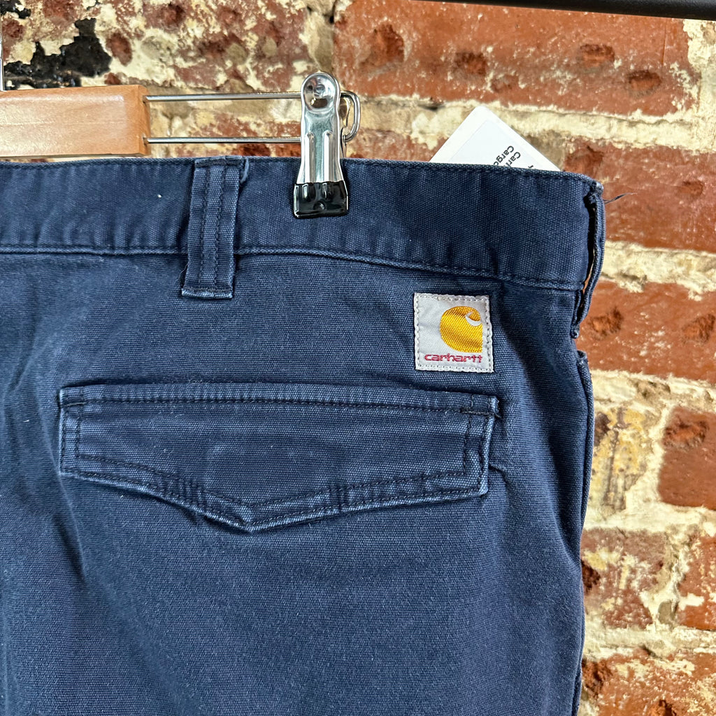 Carhartt Mens 44x32 Blue Pants