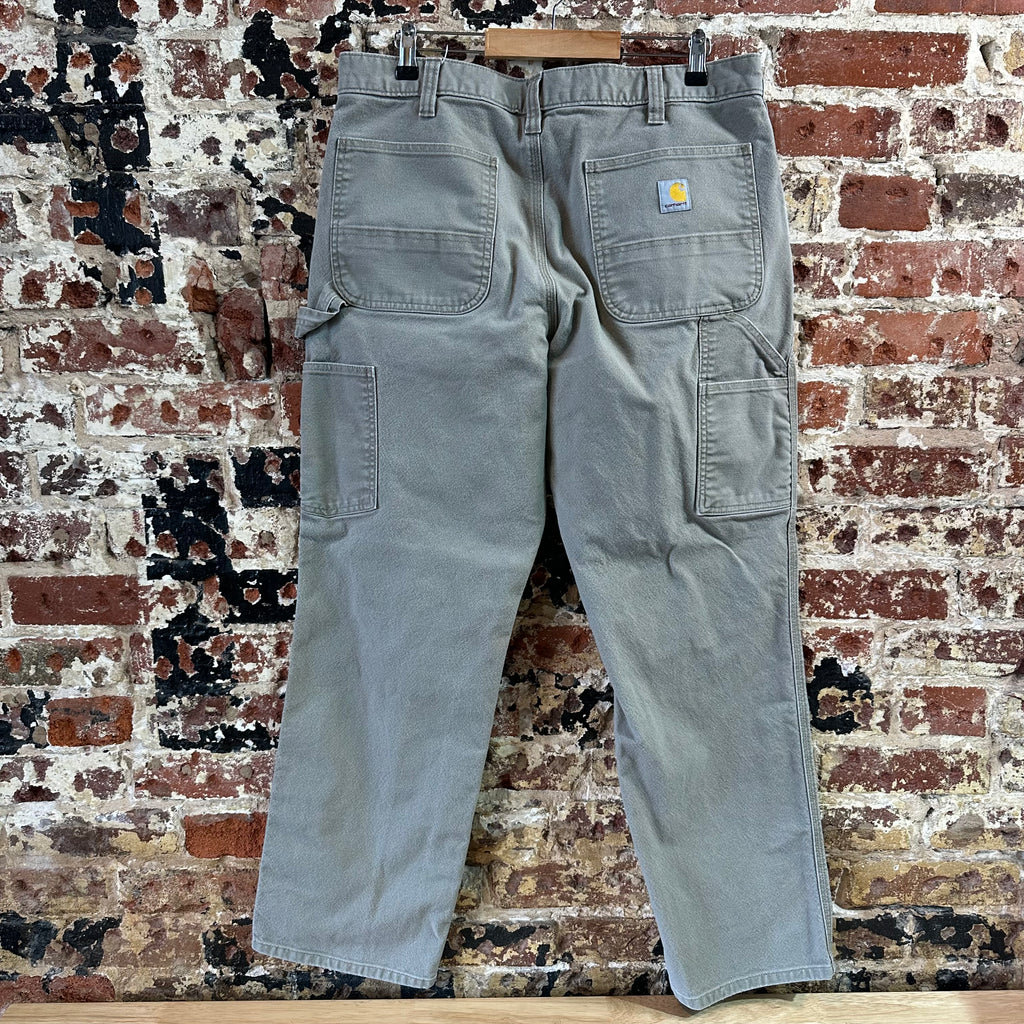 Carhartt Mens 36x32 Tan Pants
