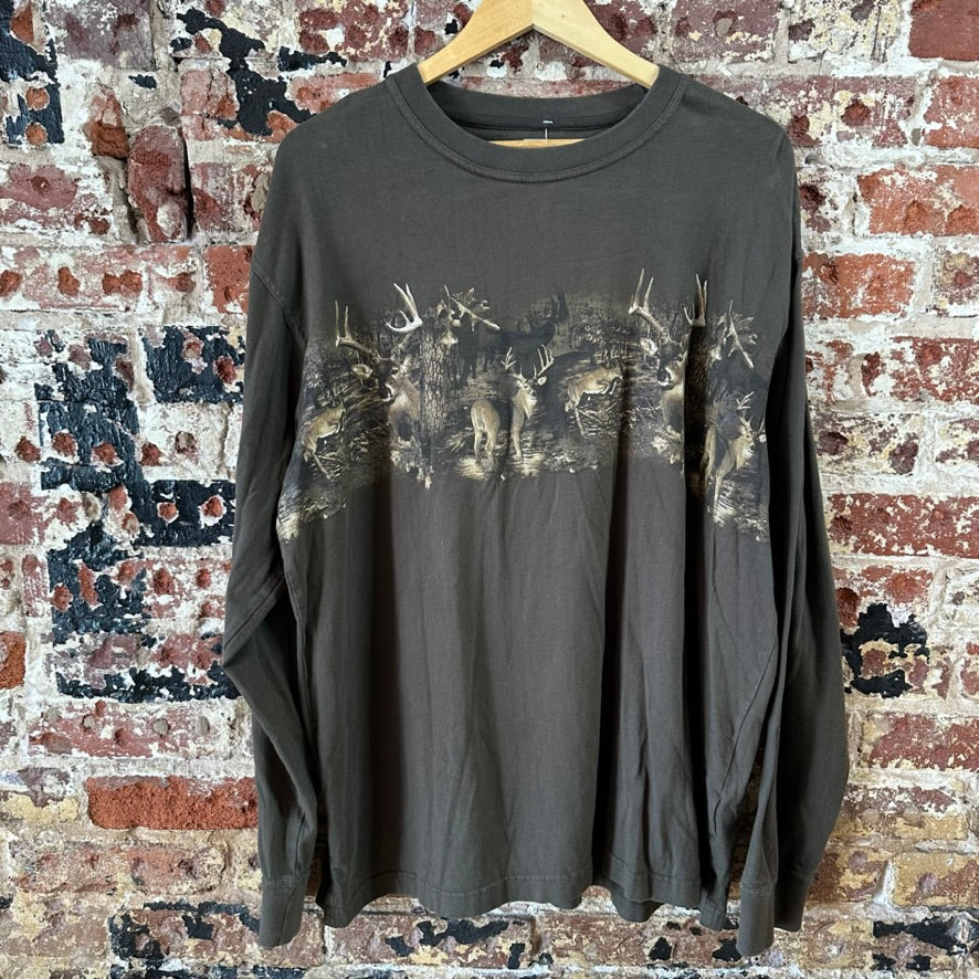 RedHead Men's XL L/S Deer T-Shirt