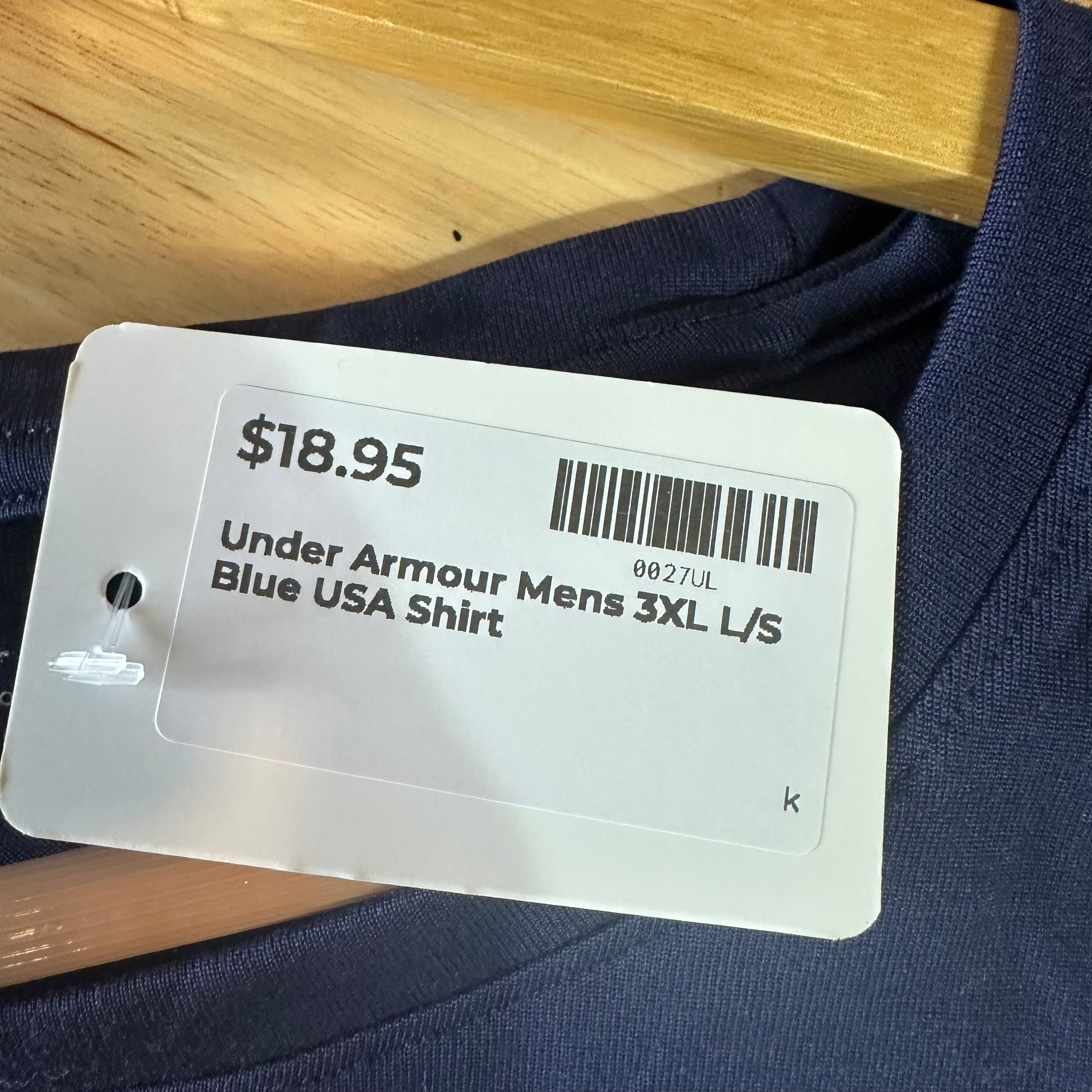 Under Armour Long Sleeve T-shirt Mens 3XL