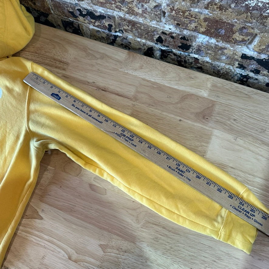 The North Face Men's 2XL Yellow Logo Hoodie Sierra Nevada