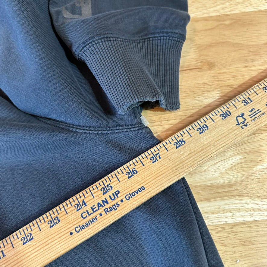 Carhartt Blue Hoodie Sweatshirt Mens XL