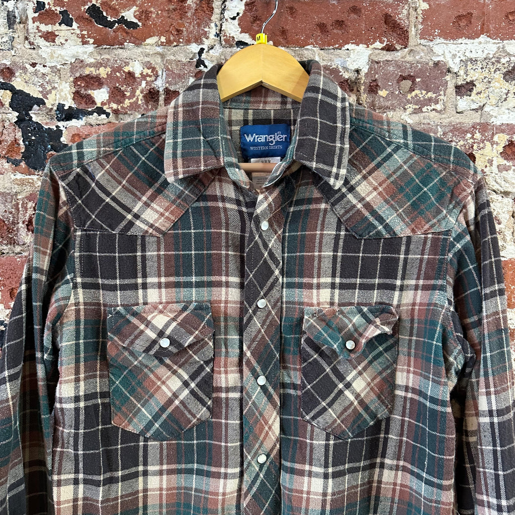 Wrangler Button Up Shirt Mens Medium