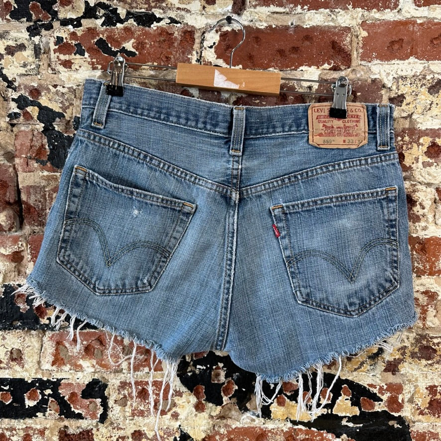 Levi's Cut off Jean Shorts Womens 33