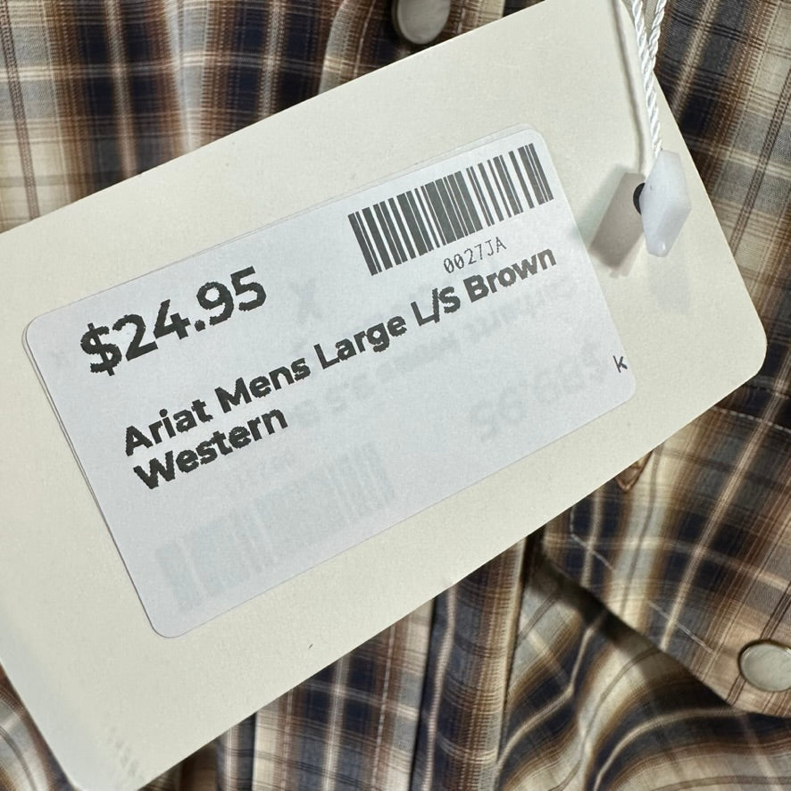 Ariat Men's Large Western Shirt
