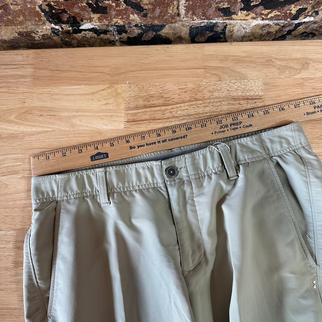 Under Armour Mens 34x30 Tan Pants