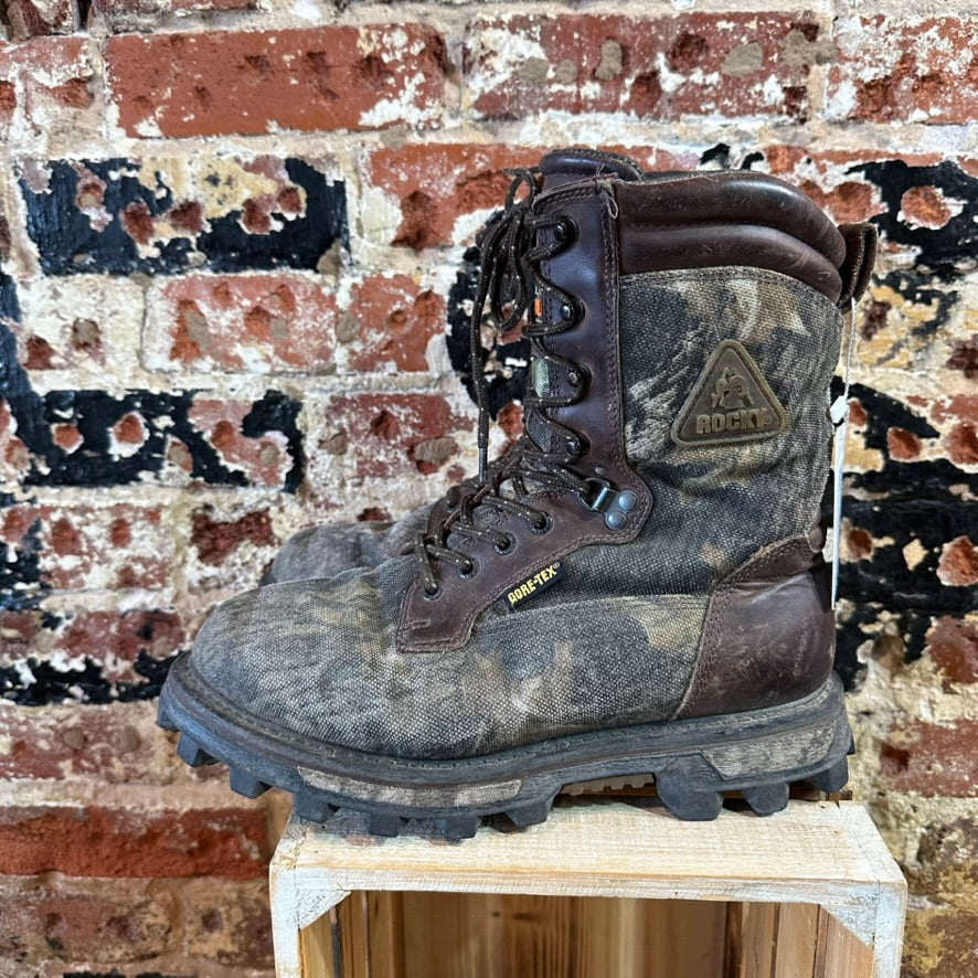 Rocky Camo Boots Mens 9