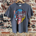THE ROLLING STONES Rock Band T Shirt Womens Size Large Gray