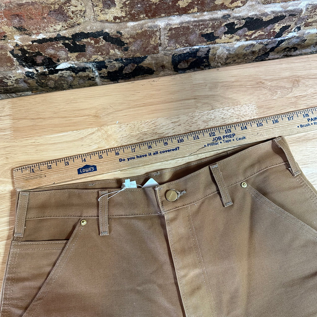Carhartt B01 BRN Mens 32x34 Double Knee Pants