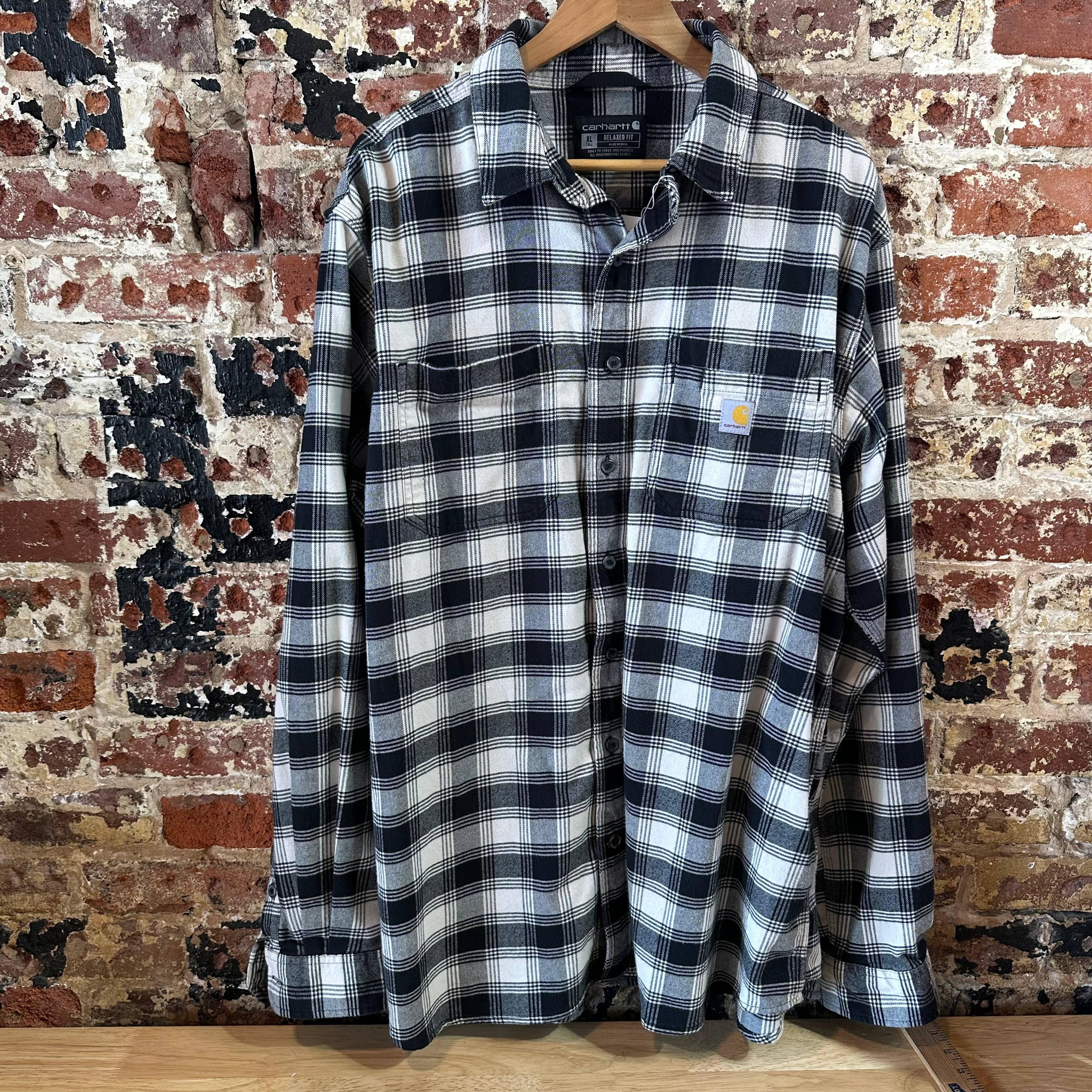 Carhartt Black Flannel Men’s XL Tall