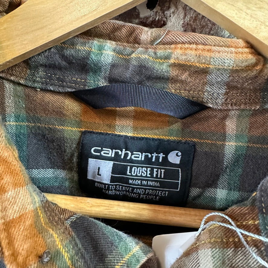 Carhartt Men's Large Flannel Button Shirt