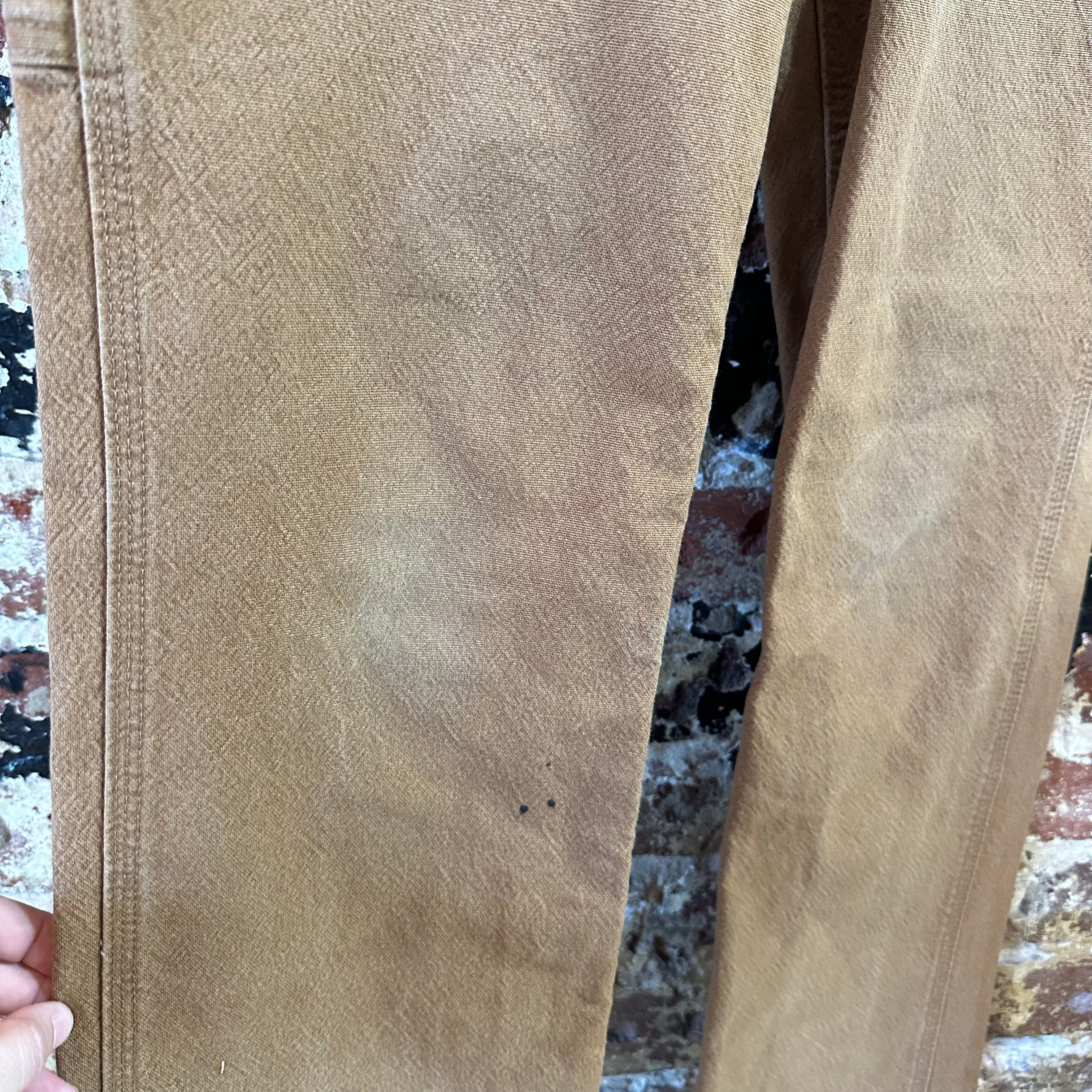 Carhartt Mens 30x32 Brown Pants