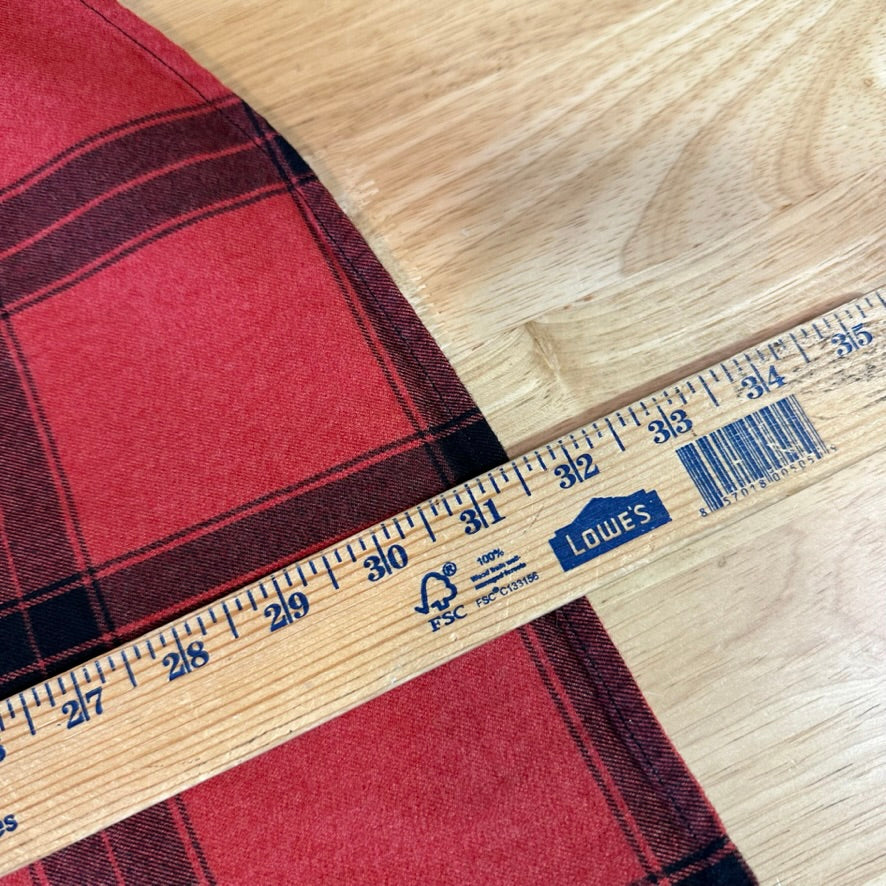 Carhartt Mens Medium Red Flannel Shirt