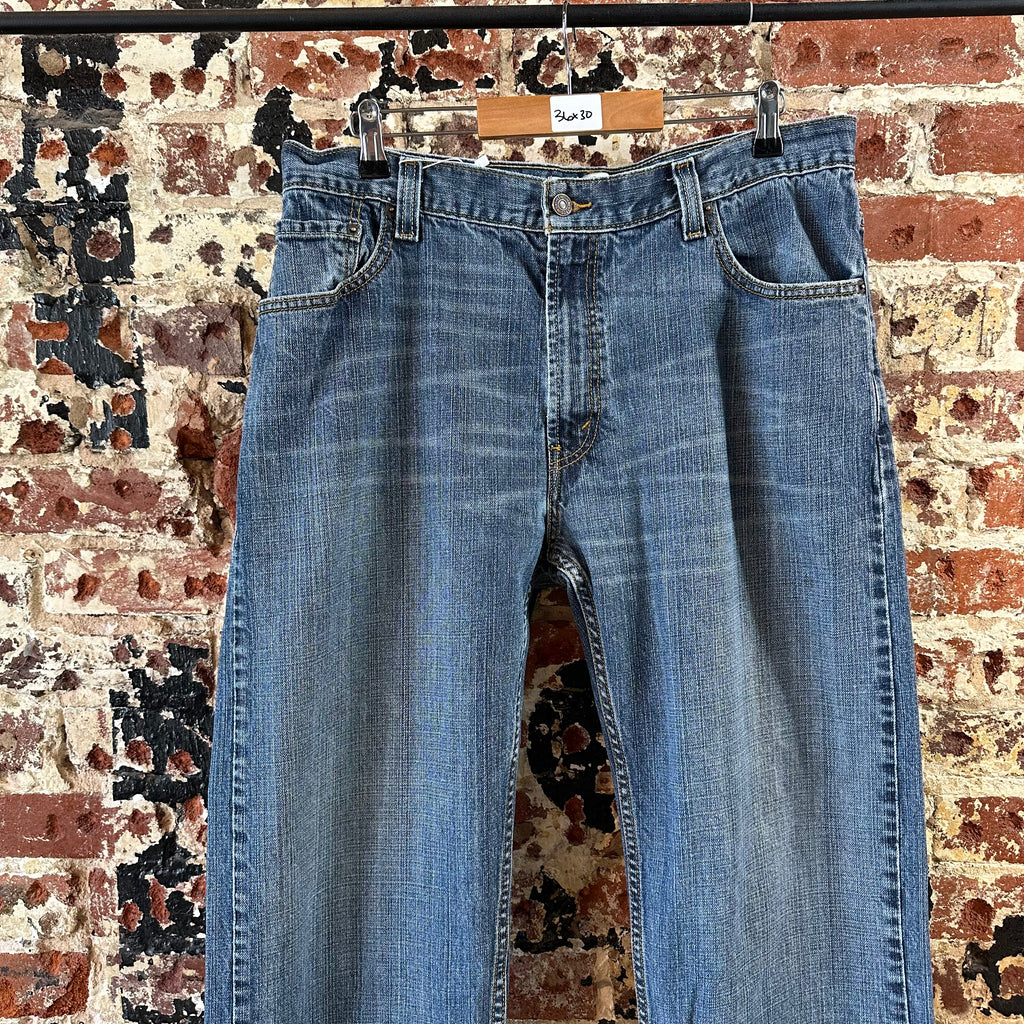 Levi's 559 Mens 36x30 Blue Jeans