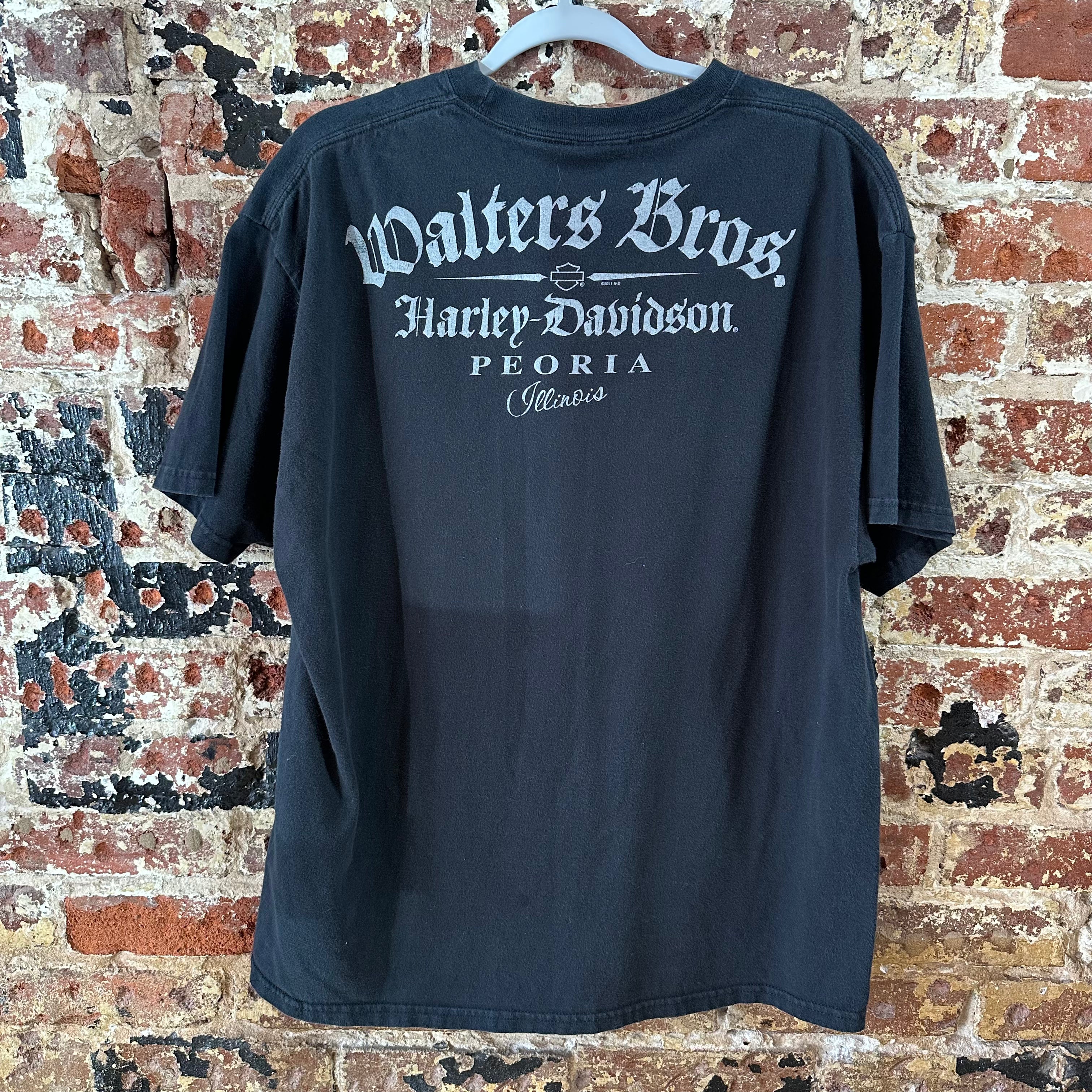 Harley Black S/S T-Shirt