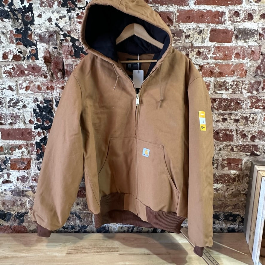 Carhartt Mens Large Tall Brown Jacket
