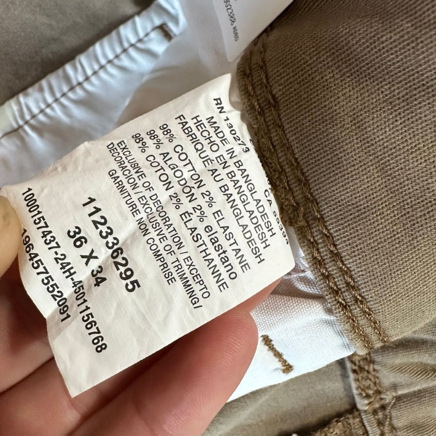 Wrangler Mens 36x34 Cargo Pants NEW