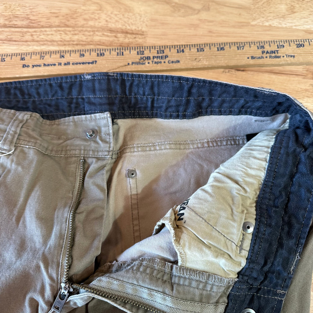 Kuhl Pants Men's 34x36 Tan Free Kanvus Jeans Canvas Stretch Hiking Outdoor
