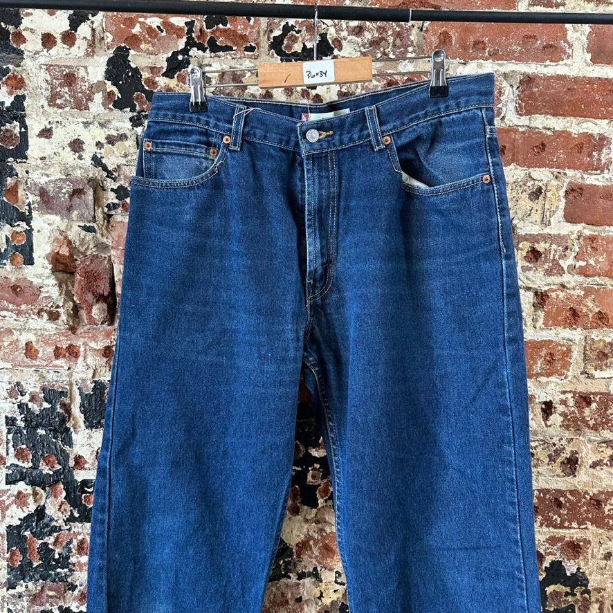 Levi's 505 Mens 36x34 Blue Jeans