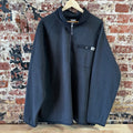 The North Face Pullover 1/4 Zip Mens 3XL Black Fleece Better Sweater Long Sleeve