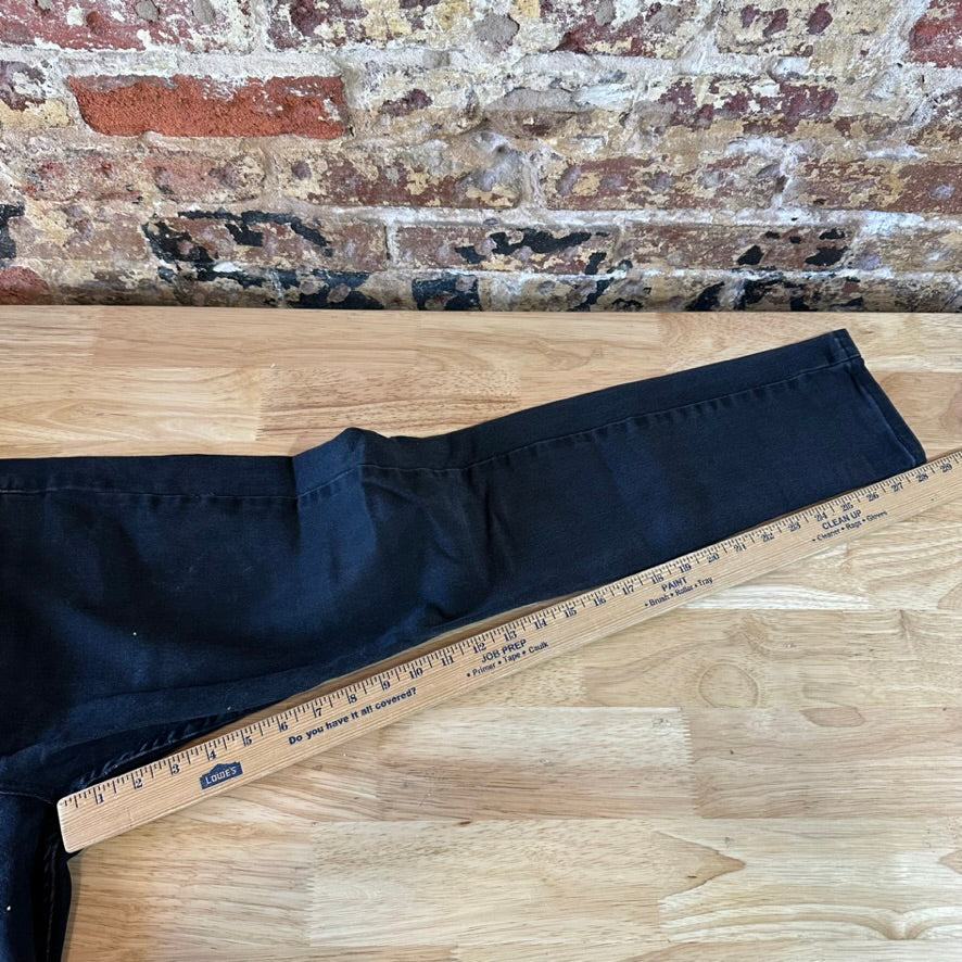 Levis 512 Slim Tapered Jeans Mens 31x30 Black (measures 34x28.5)