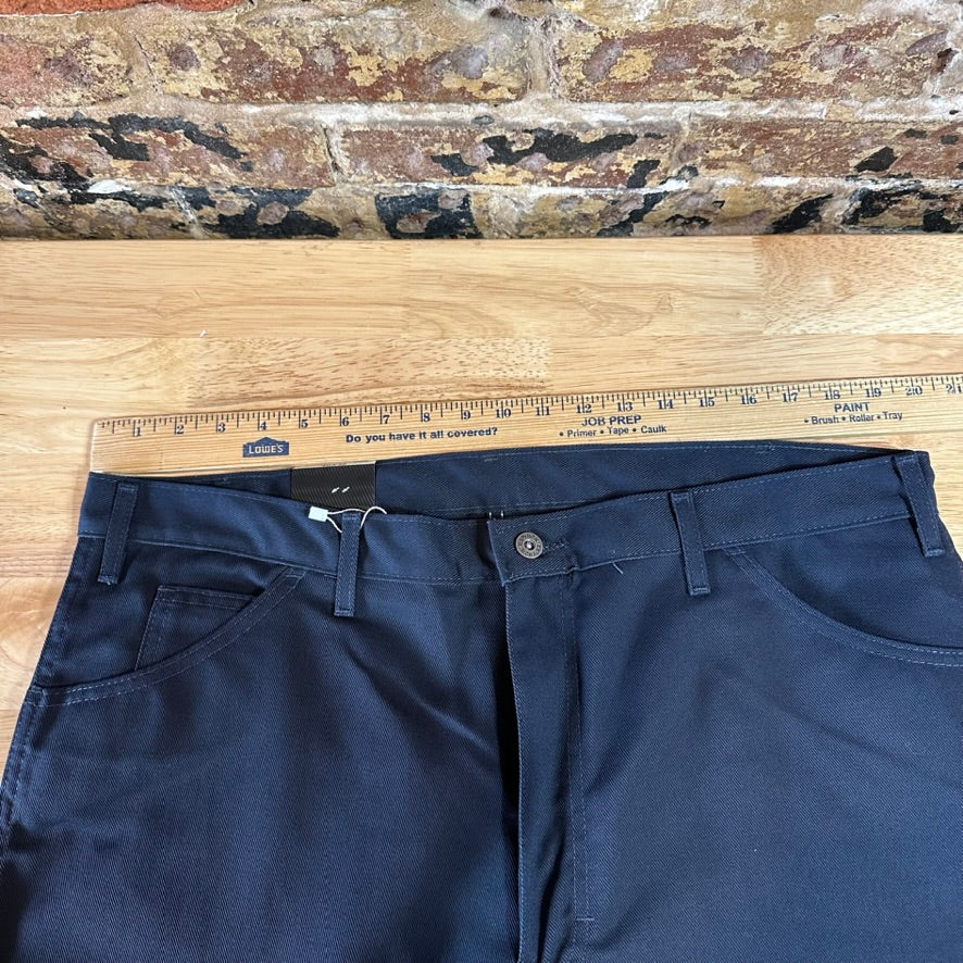 Dickies Men’s Pants 40x30 Blue Relaxed Straight Fit Workwear Utility NEW
