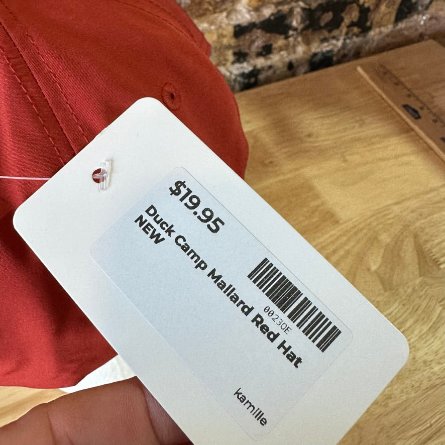 Duck Camp Mallard Hunting Rope Hat Snapback Embroidered Saltwater Fly Angler Cap