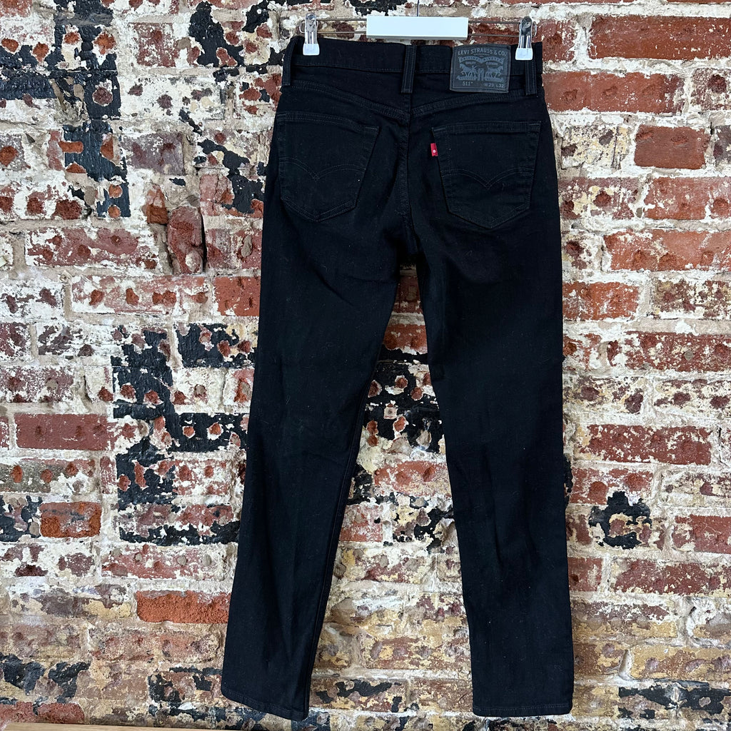 Levis Mens 511 Black Jeans 29x32 Slim Fit Modern Denim Levi's