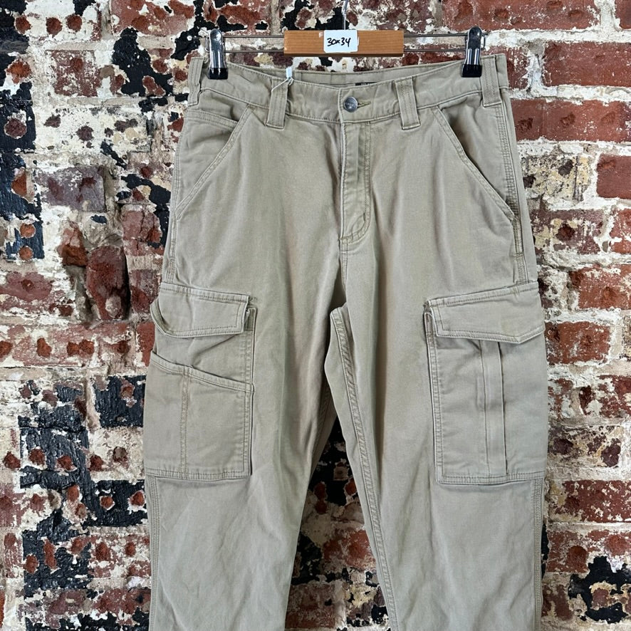Carhartt Tan Cargo Pants Mens 30x34