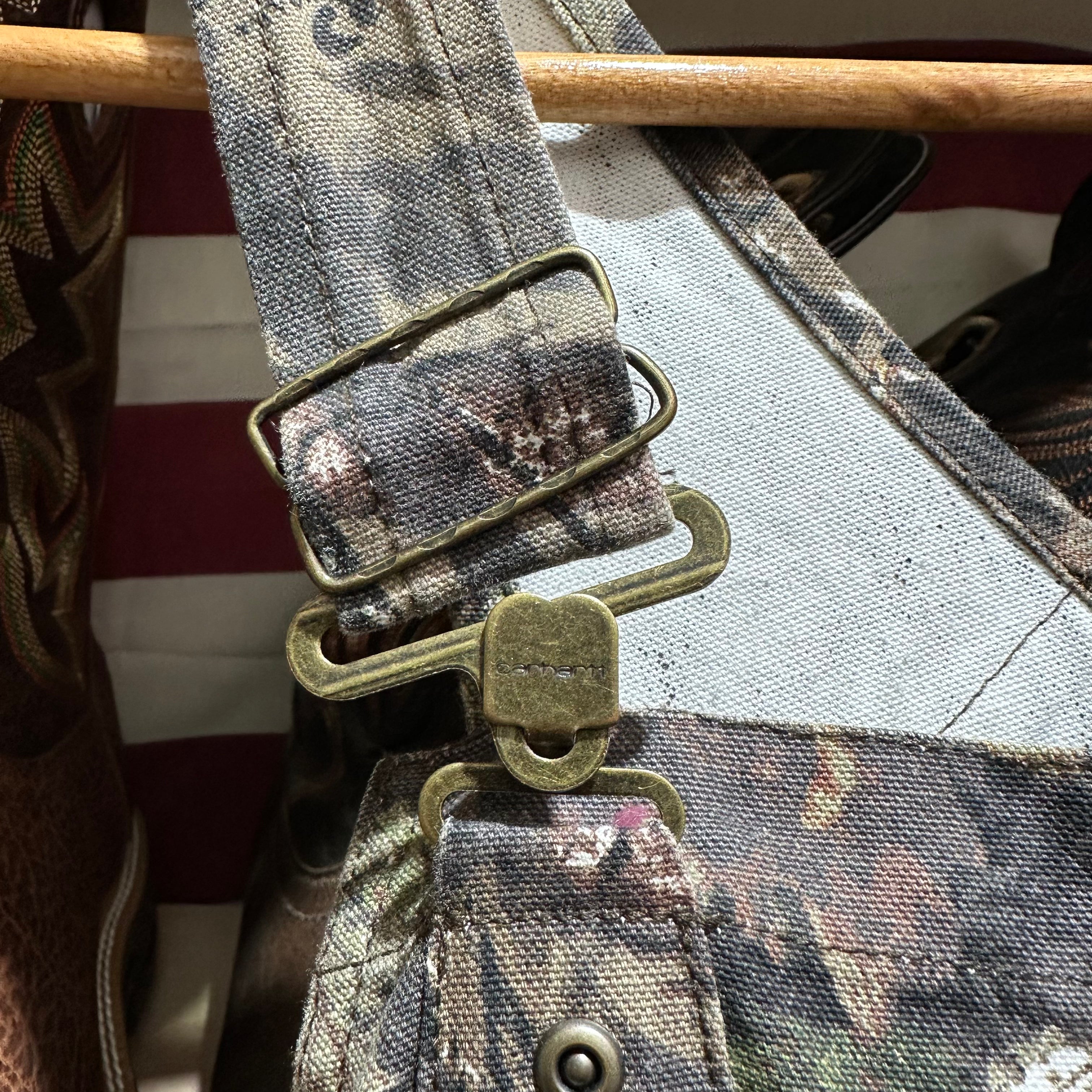 Carhartt Camo Insulated Bibs Boys 10