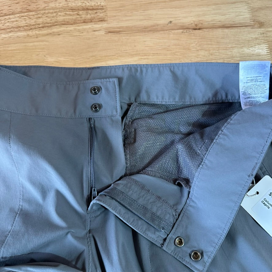 Columbia Womens 16 Gray Capris