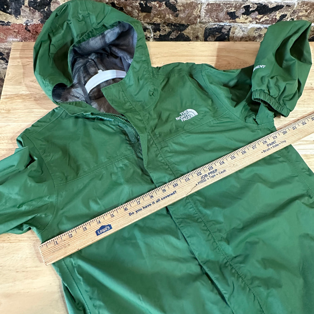 North Face Hyvent Green Jacket Boys XL