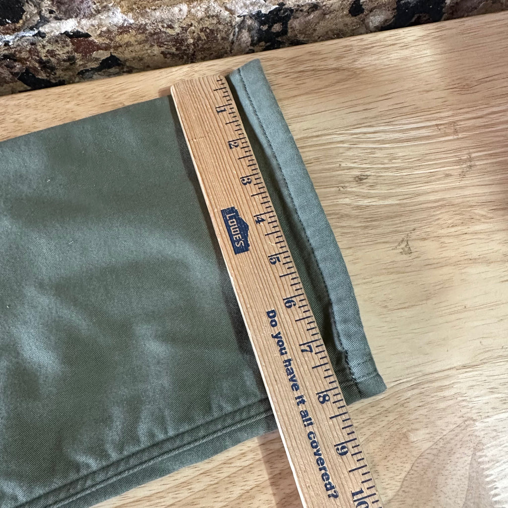 Carhartt Mens 32x32 Green Fleece Lined Pants