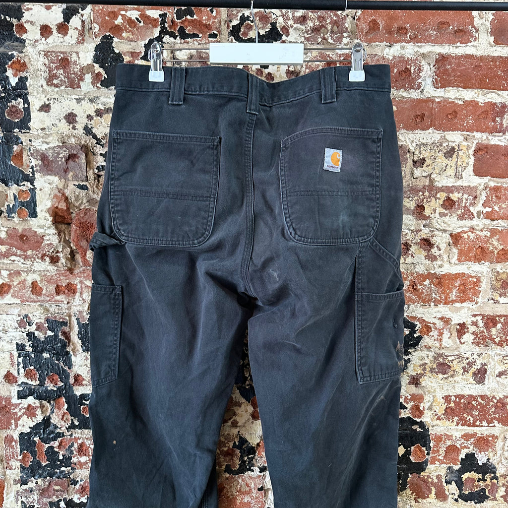 Carhartt Mens 34x36 Black Pants
